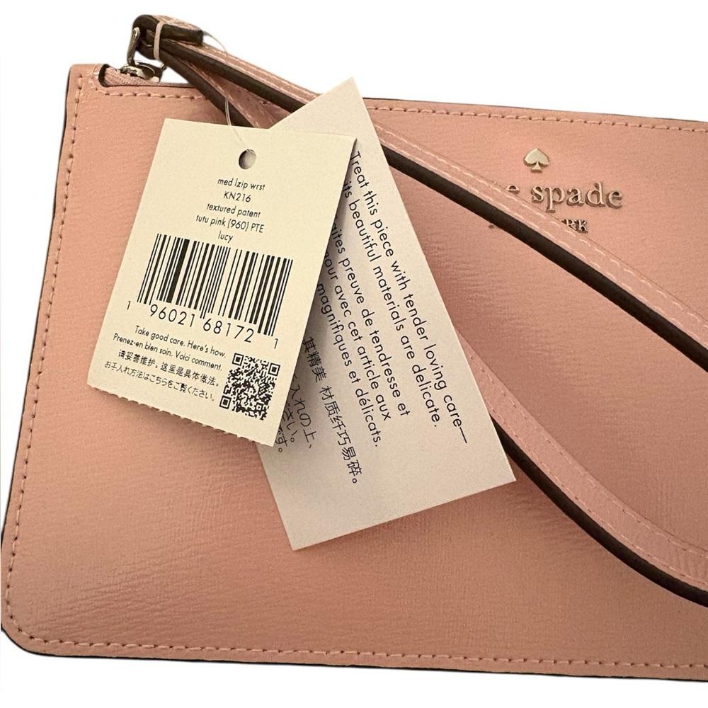 Kate Spade ‘Lucy’ Medium L-Zip Wristlet - Picture 7 of 11